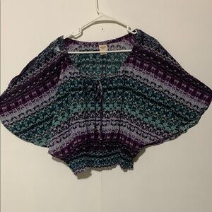 Mossimo Crop Style Blouse NWOT